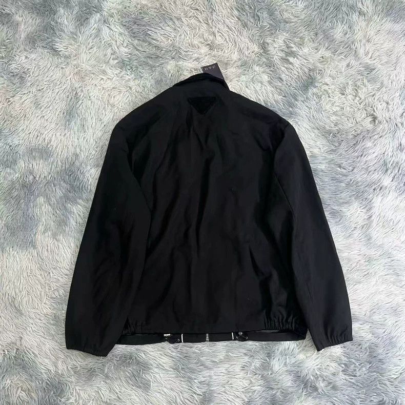 Prada Prada Cotton Jacket Coat Size L Size US L / EU 52-54 / 3 - 2 Thumbnail