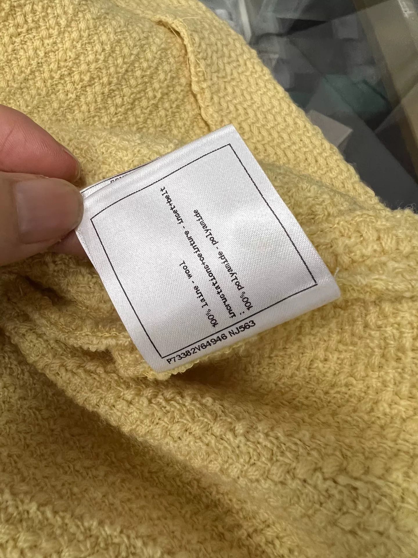 Chanel Chanel Yellow Belted Skirt Size US 34 / EU 50 - 7 Thumbnail