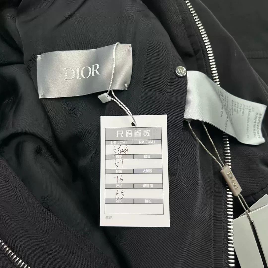 Dior Dior 1947 Embroidered Logo Pilot Jacket Size US XXL / EU 58 / 5 - 5 Thumbnail