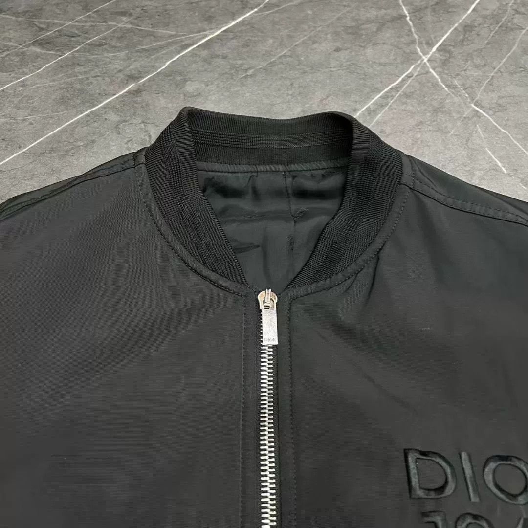 Dior Dior 1947 Embroidered Logo Pilot Jacket Size US XXL / EU 58 / 5 - 3 Thumbnail