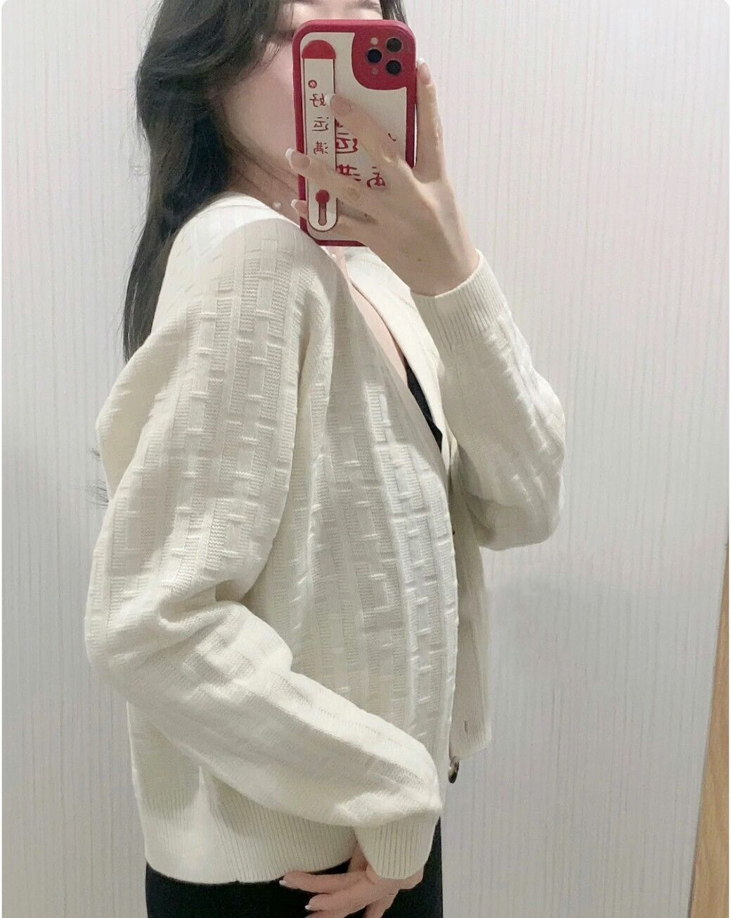 Hermes Hermes 23SS White Knit Cardigan Size36 Size US S / EU 44-46 / 1 - 4 Thumbnail