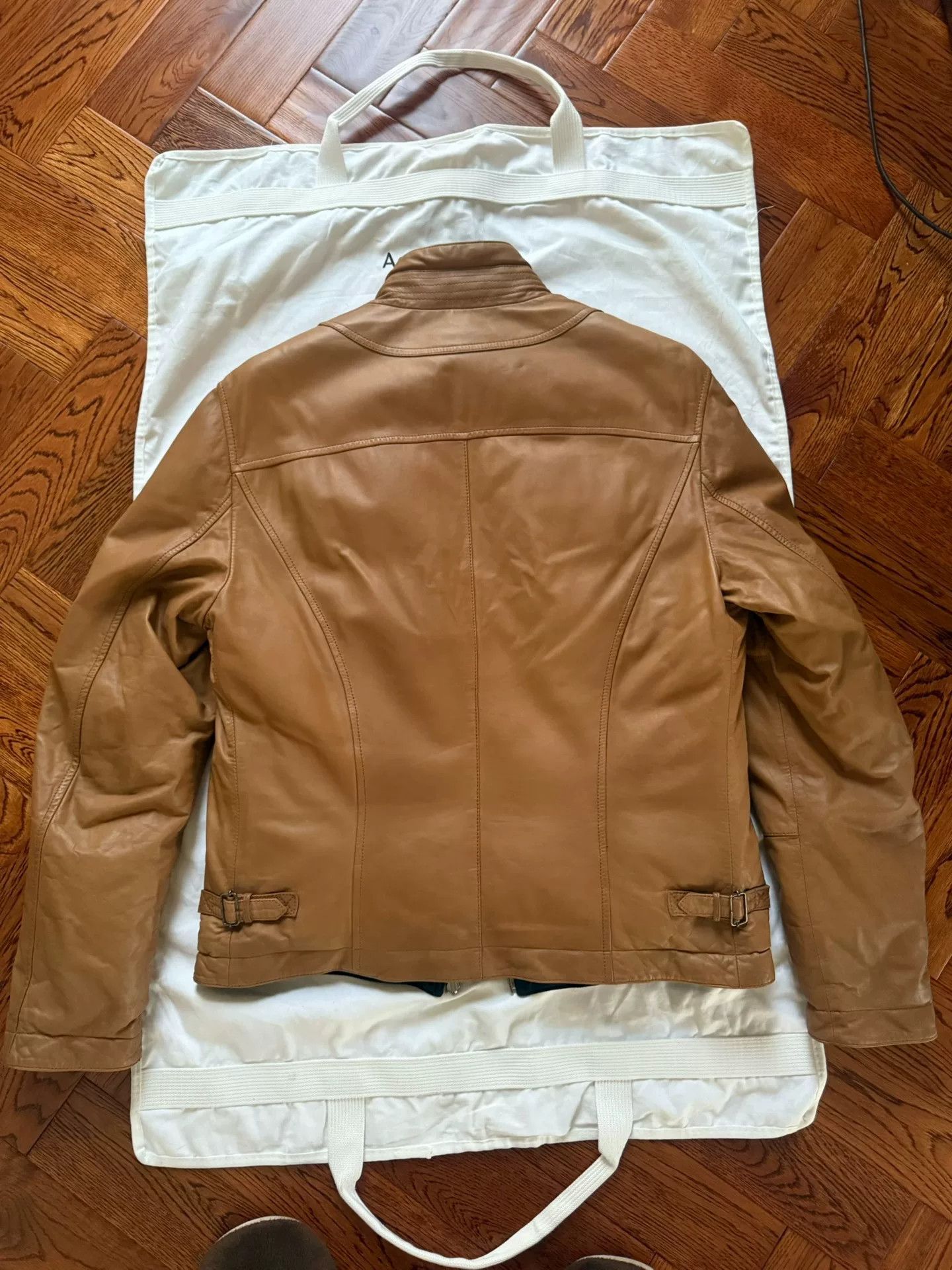 Brunello Cucinelli men’s down leather jacket with hood Size US M / EU 48-50 / 2 - 2 Thumbnail