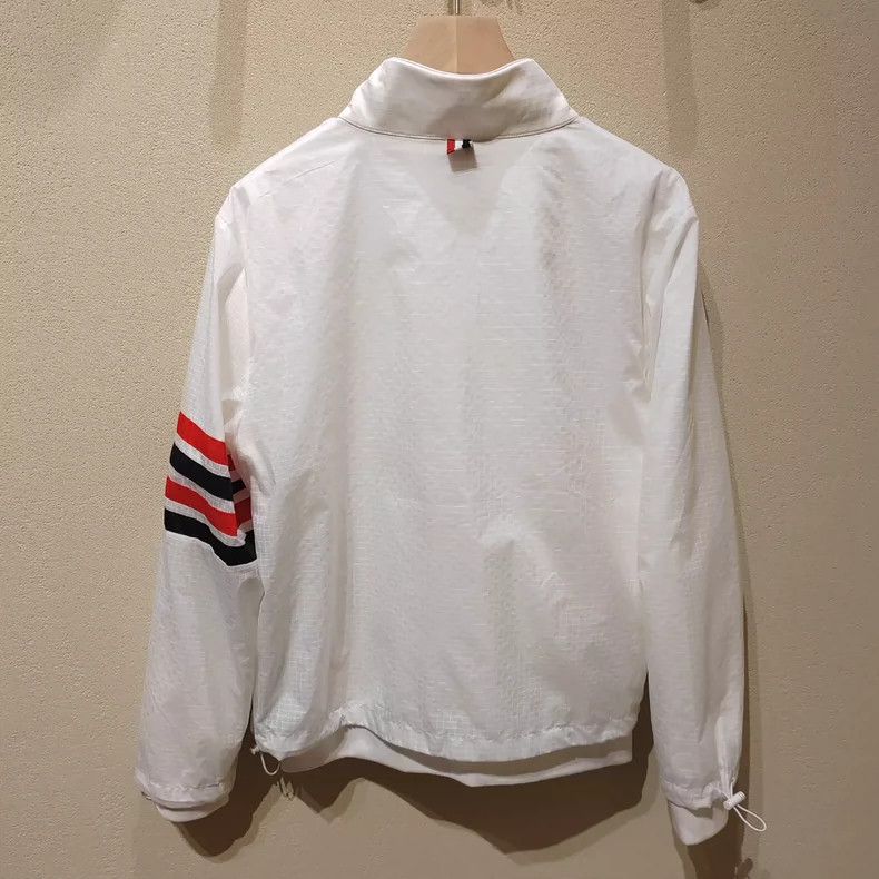 Thom Browne Thom Browne TB Nylon Stand Collar Jacket Size US S / EU 44-46 / 1 - 3 Thumbnail
