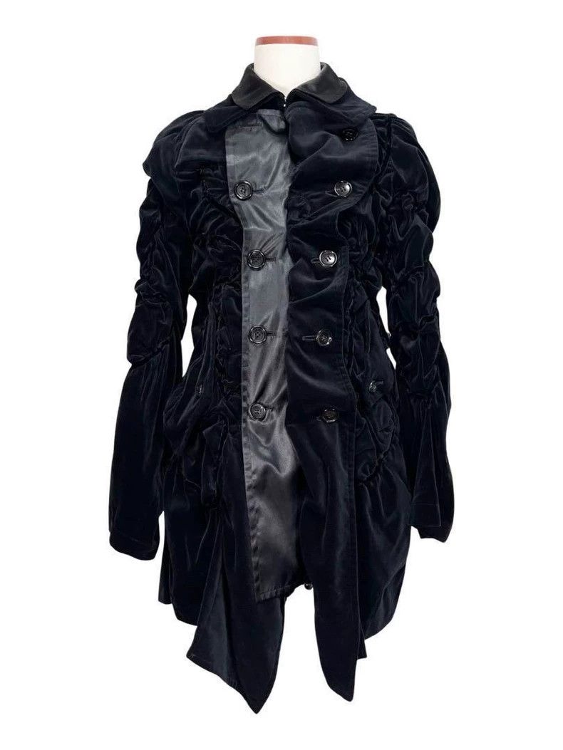 Comme des Garcons Comme des Garçons 08SS Heart Velvet Coat Size US M / EU 48-50 / 2 - 5 Thumbnail