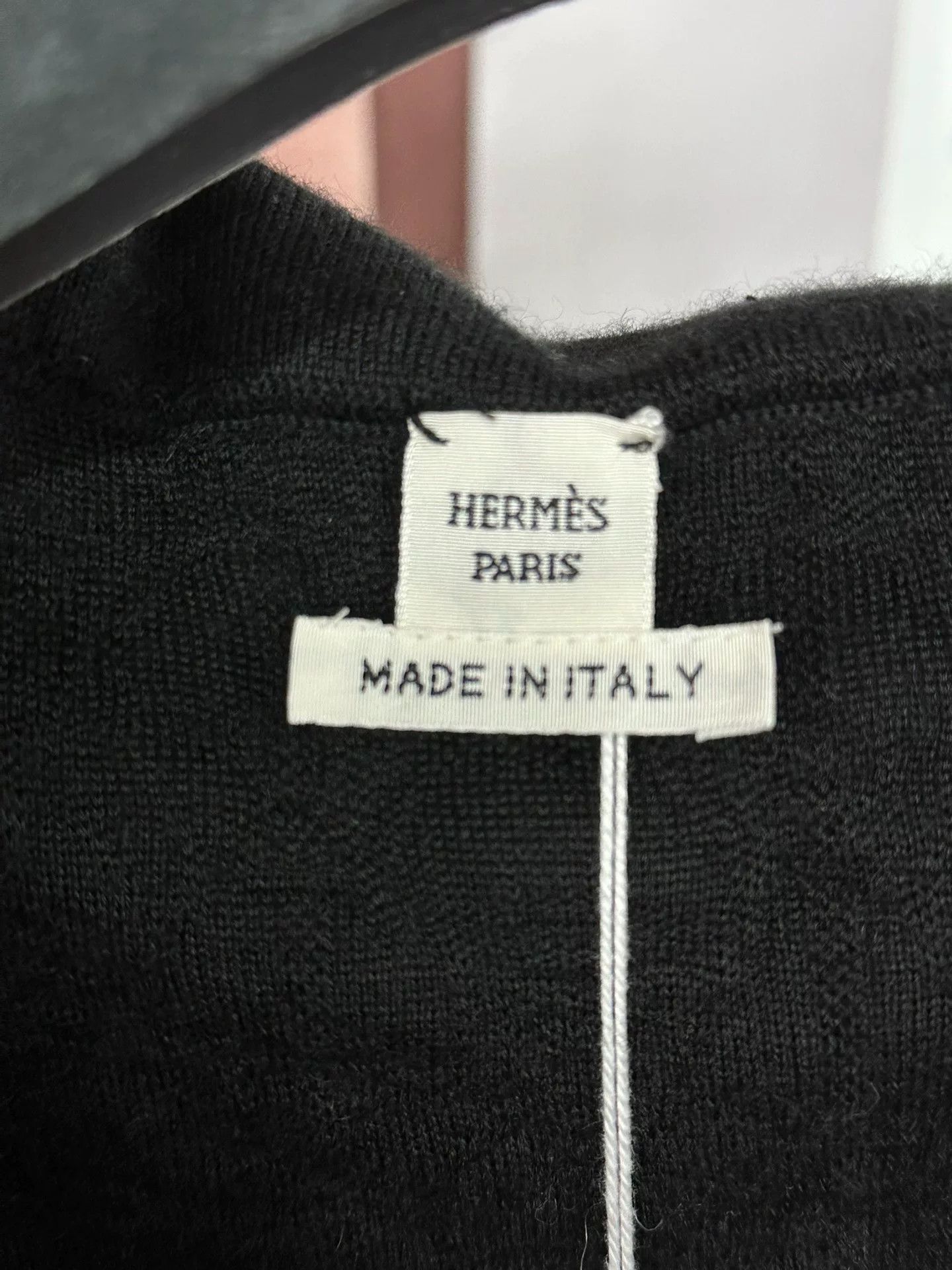 Hermes Hermes Black Cashmere Cardigan Coat Size US M / EU 48-50 / 2 - 3 Thumbnail