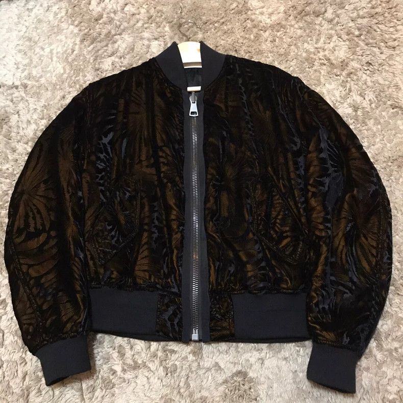Haider Ackermann Haider Ackermann Black Velvet Bomber Size US S / EU 44-46 / 1 - 2 Thumbnail