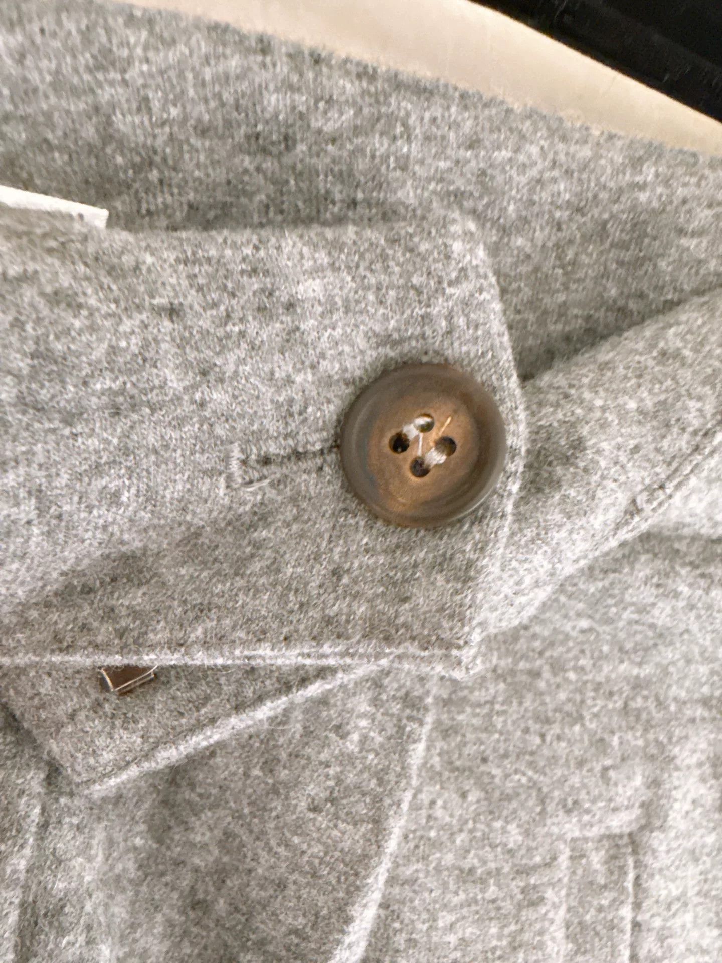 Brunello Cucinelli Brunello Cucinelli Gray Cashmere Pants Size US 34 / EU 50 - 3 Thumbnail