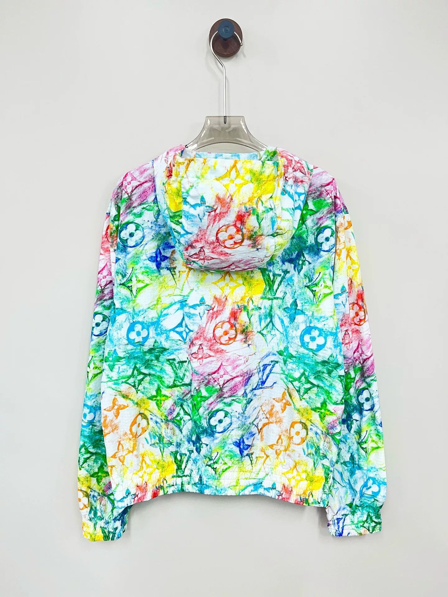 Louis Vuitton Louis Vuitton Logo Print Windbreaker Jacket Size US M / EU 48-50 / 2 - 2 Thumbnail
