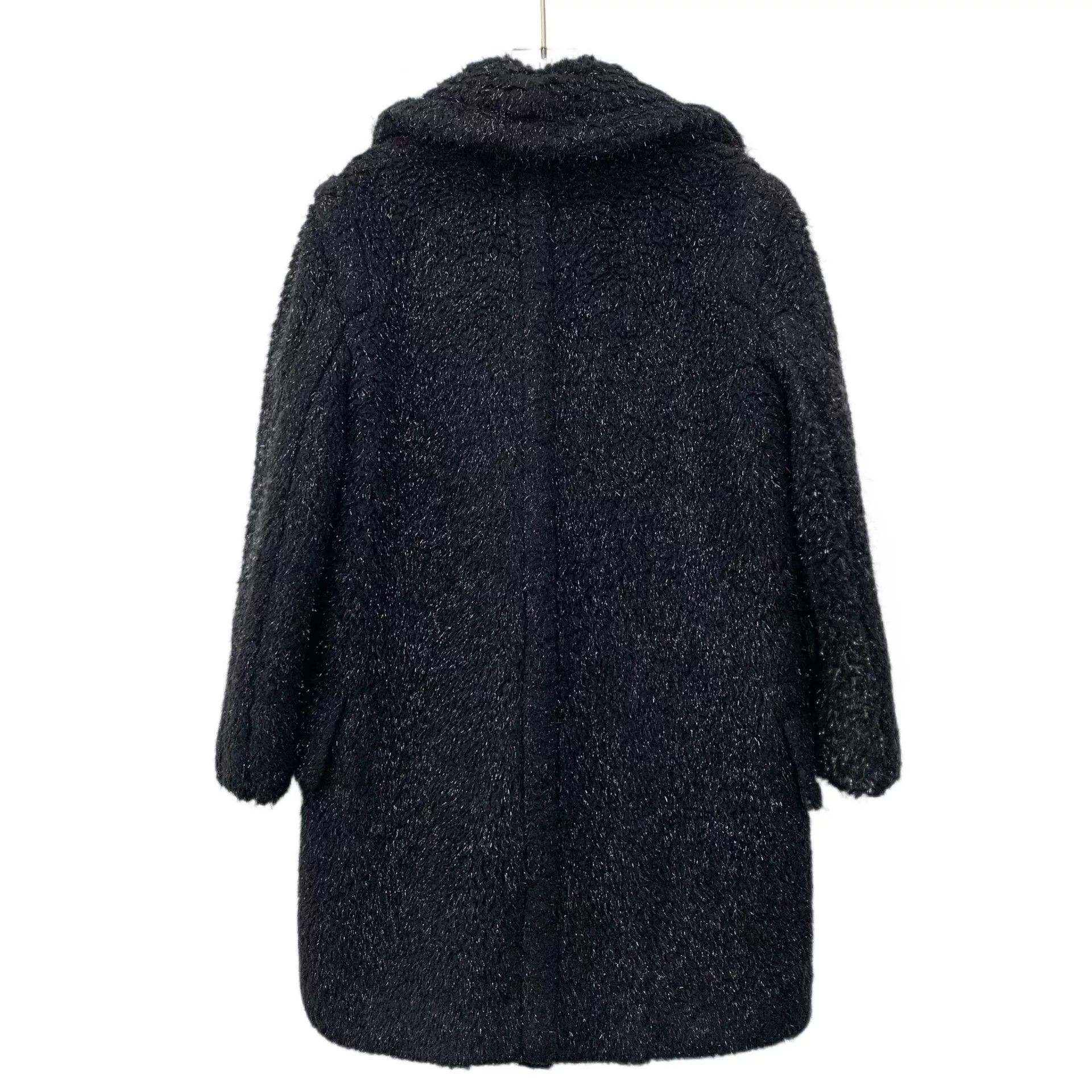 Max Mara maxmara black double-breasted wool coat Size US S / EU 44-46 / 1 - 2 Thumbnail