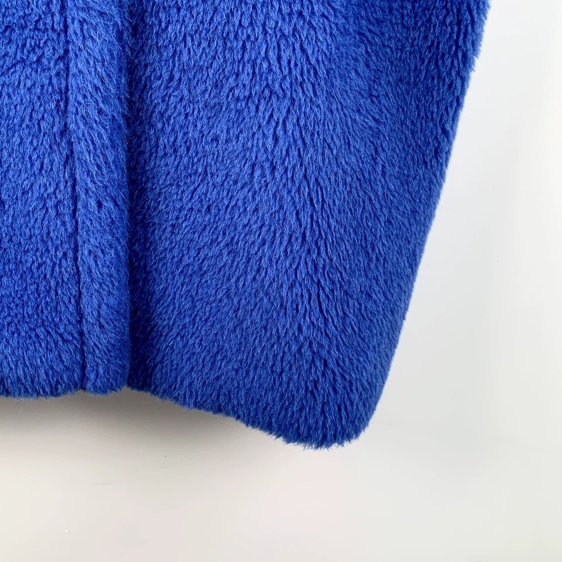 Max Mara maxmara deep blue teddy wool coat Size US S / EU 44-46 / 1 - 4 Thumbnail