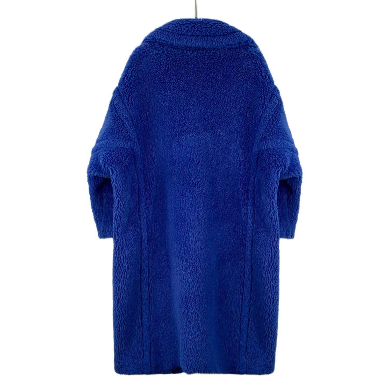 Max Mara maxmara deep blue teddy wool coat Size US S / EU 44-46 / 1 - 2 Thumbnail