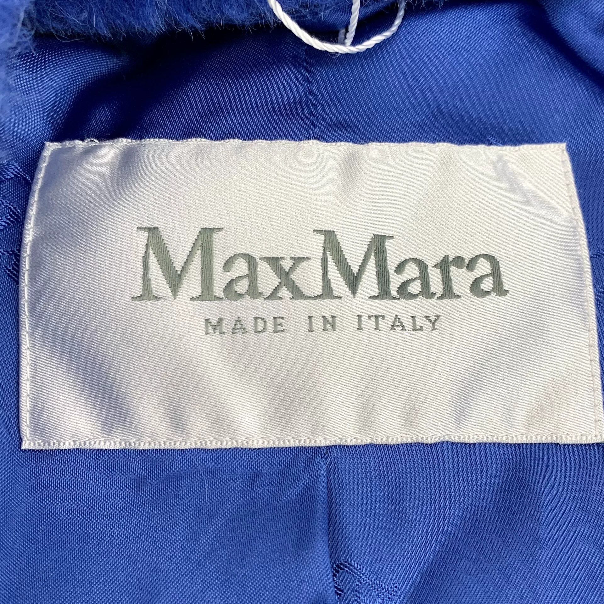 Max Mara maxmara deep blue teddy wool coat Size US S / EU 44-46 / 1 - 5 Thumbnail