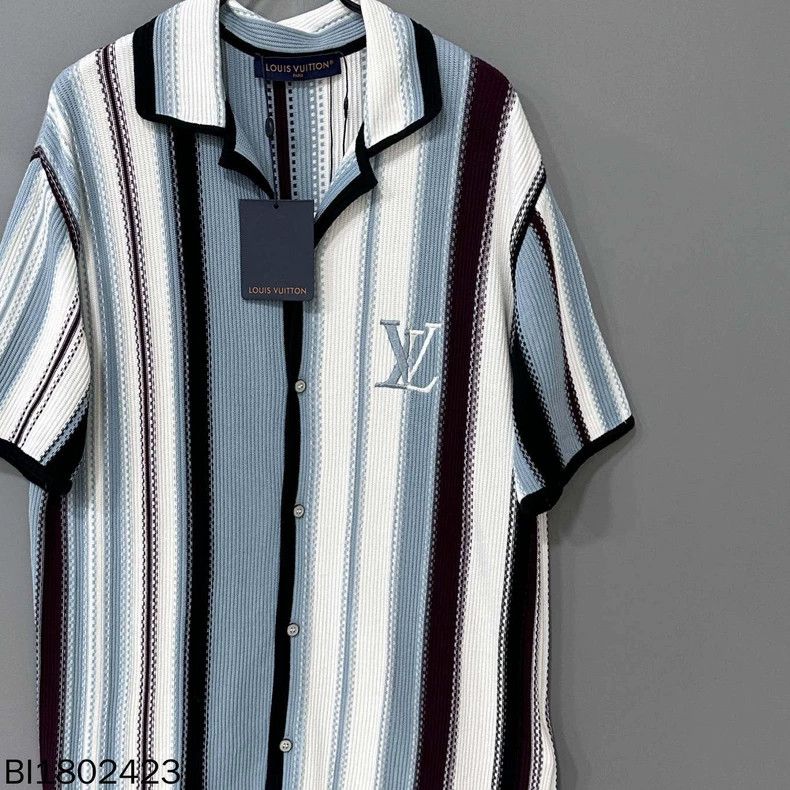 Louis Vuitton Louis Vuitton FW25 Embroidered Stripe Shirt Size US S / EU 44-46 / 1 - 3 Thumbnail