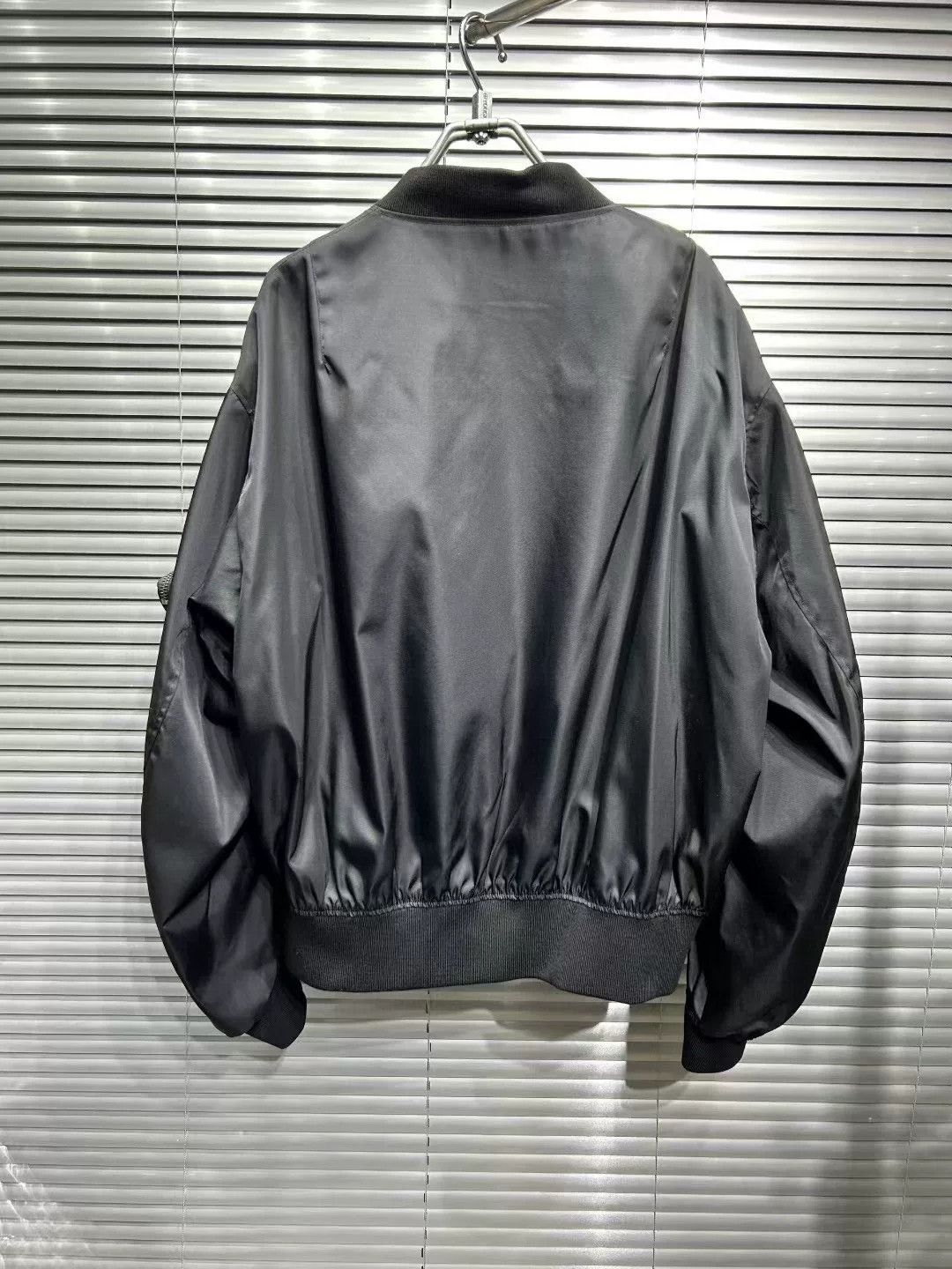 Prada Prada Black Bomber Jacket with Arm Bag Size US M / EU 48-50 / 2 - 3 Thumbnail