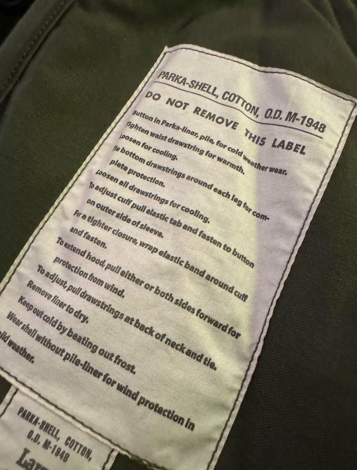 The Real McCoy's The Real McCOY's Parka M1951 L Size Size US L / EU 52-54 / 3 - 2 Thumbnail