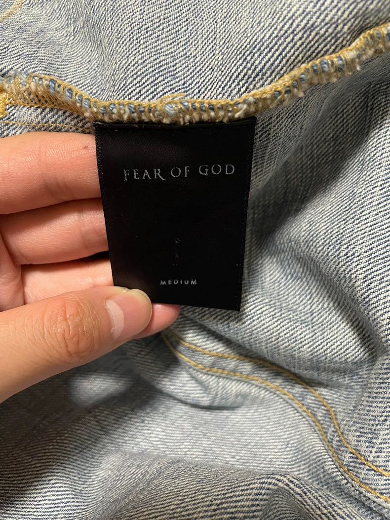Fear of God Fear of God 4th OG Denim Jacket Size US M / EU 48-50 / 2 - 4 Thumbnail