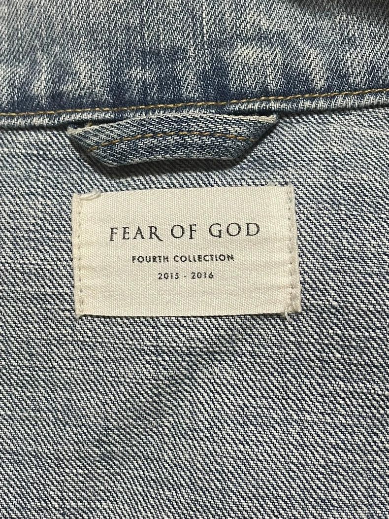 Fear of God Fear of God 4th OG Denim Jacket Size US M / EU 48-50 / 2 - 3 Thumbnail