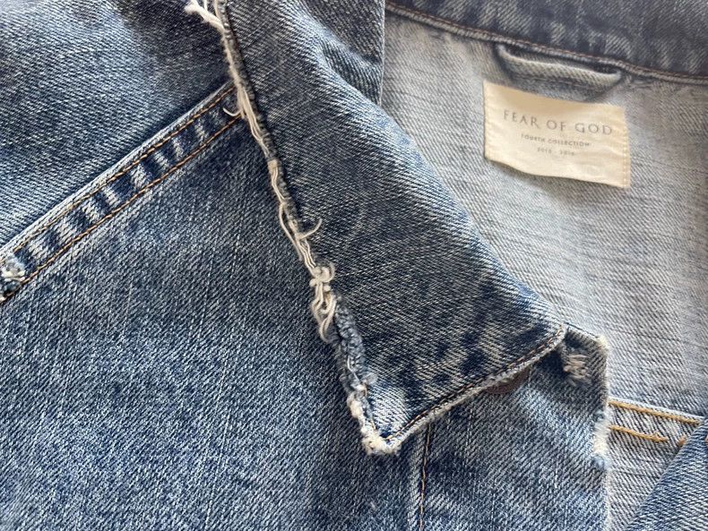 Fear of God Fear of God 4th OG Denim Jacket Size US M / EU 48-50 / 2 - 6 Thumbnail