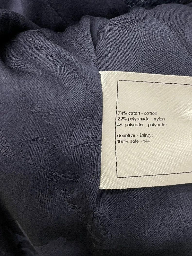 Chanel Chanel Blue Double-Breasted Jacket Size US S / EU 44-46 / 1 - 6 Thumbnail