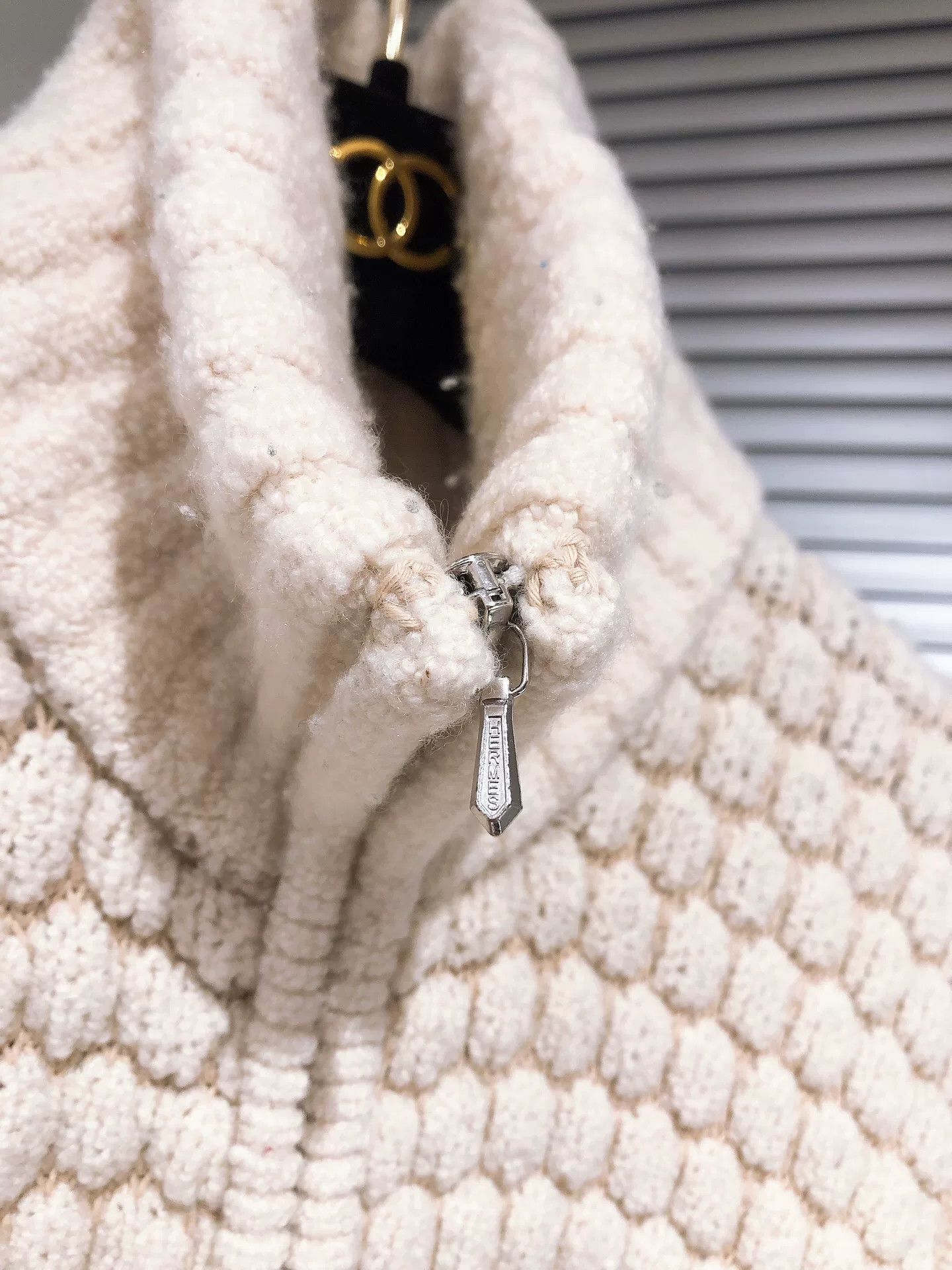 Hermes Hermes Beige Pineapple Zip Jacket Size US S / EU 44-46 / 1 - 3 Thumbnail