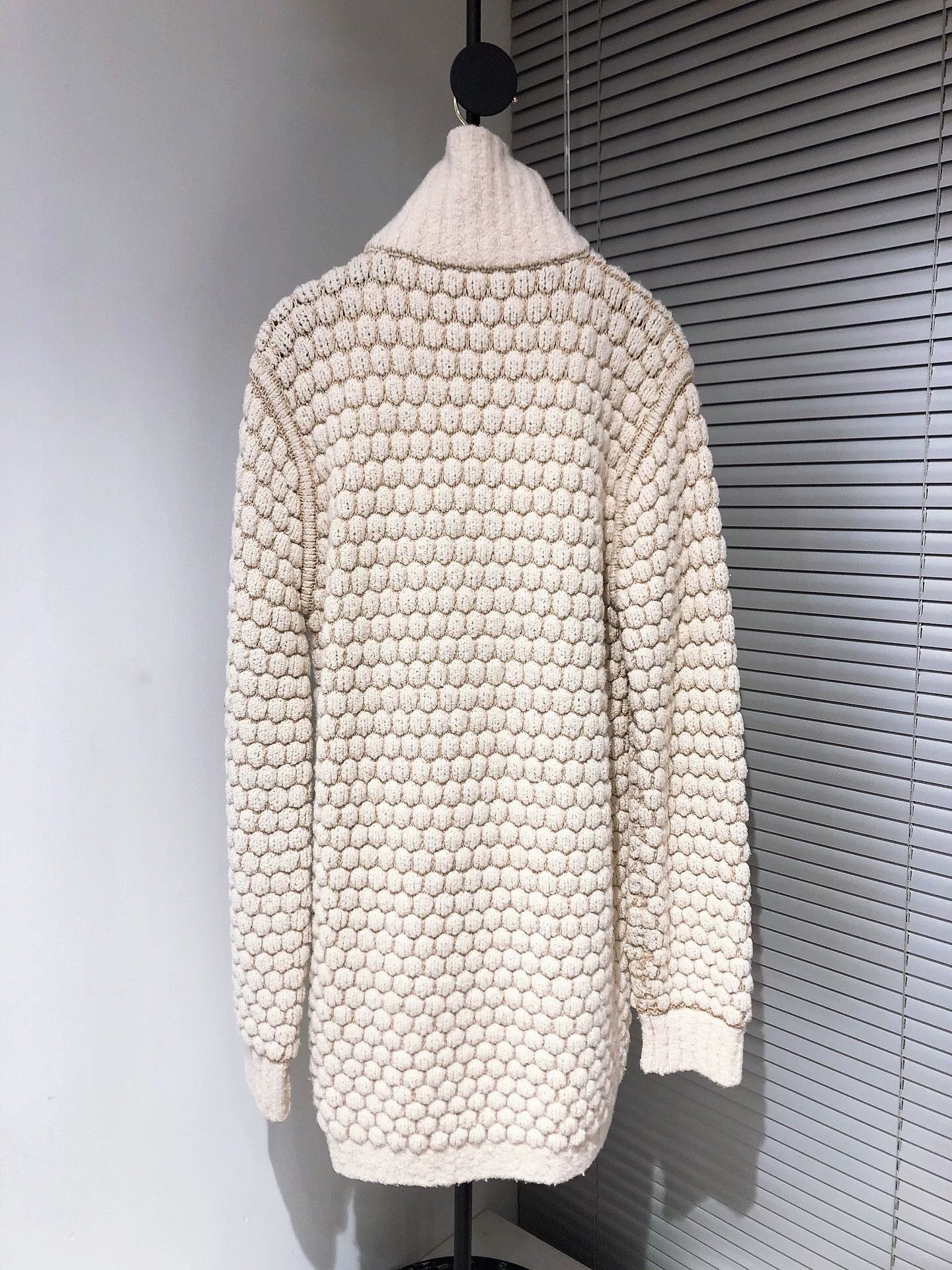 Hermes Hermes Beige Pineapple Zip Jacket Size US S / EU 44-46 / 1 - 2 Thumbnail