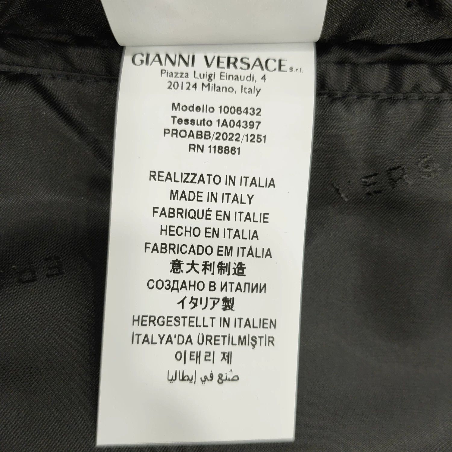 Fendi FENDACE Monogram Rhinestone Portrait Jacket Size US L / EU 52-54 / 3 - 5 Thumbnail