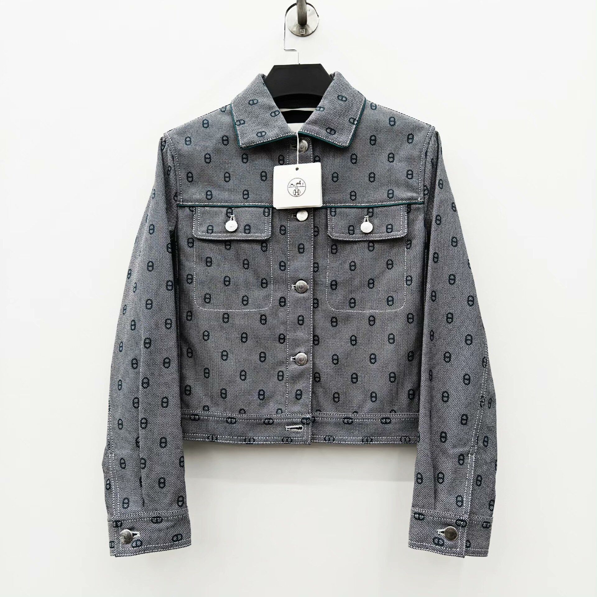Hermes Hermes 23FW Pig Nose Denim Jacket Size US S / EU 44-46 / 1 - 2 Thumbnail