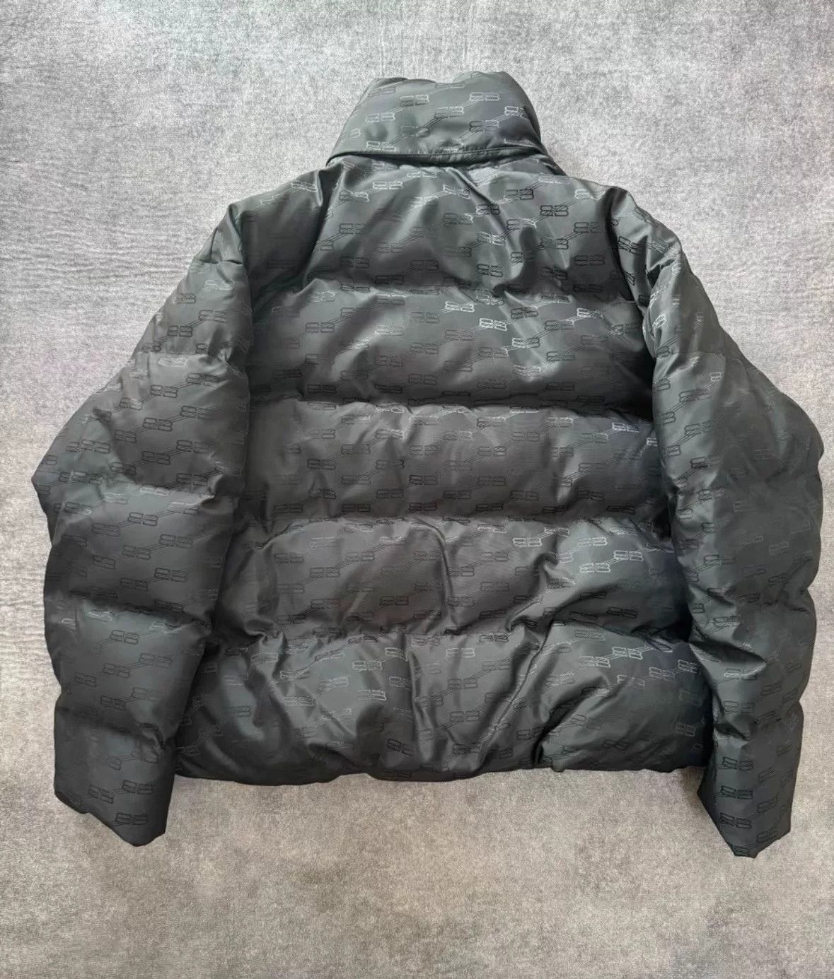 Balenciaga Balenciaga Black Quilted Puffer Jacket Size US M / EU 48-50 / 2 - 2 Thumbnail