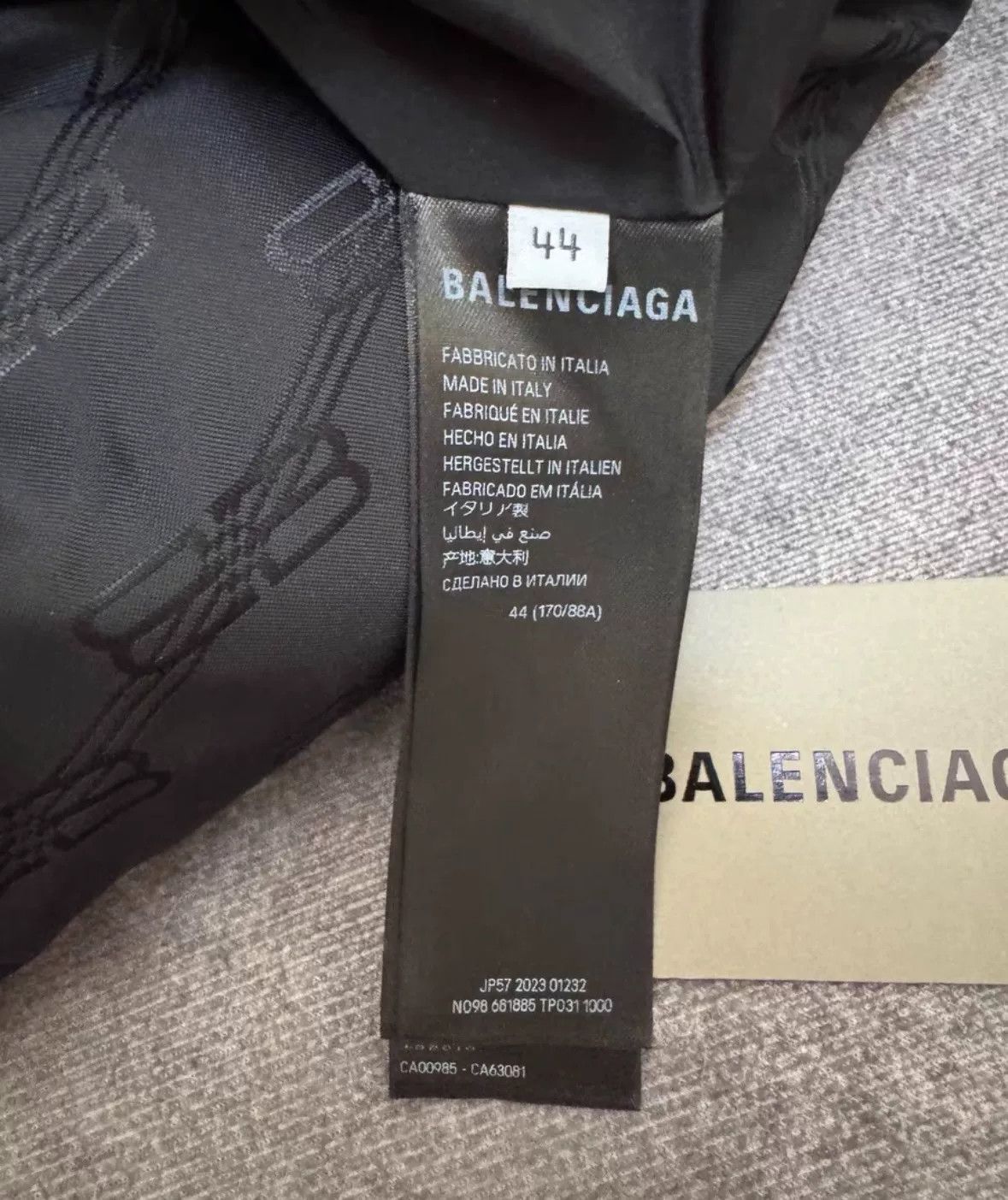 Balenciaga Balenciaga Black Quilted Puffer Jacket Size US M / EU 48-50 / 2 - 4 Thumbnail