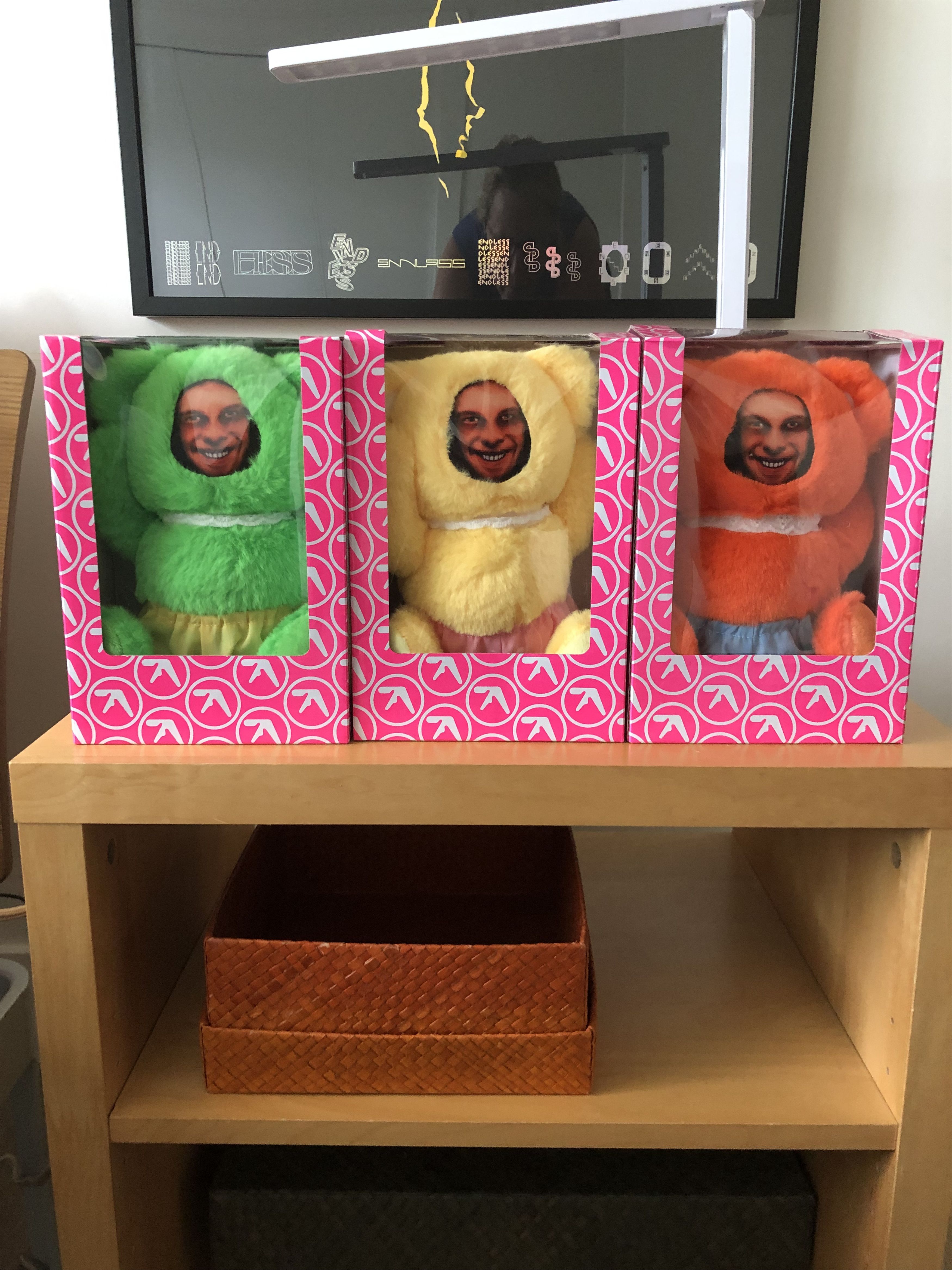 Aphex Twin / Stuffed Toy, Donkey Rhubarb Teddy Bear Warp