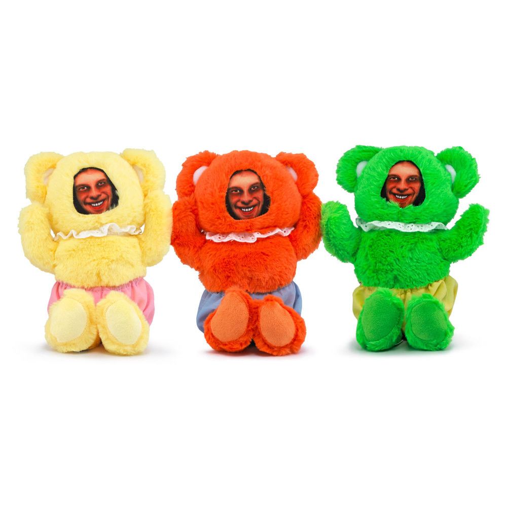 Aphex Twin Donkey Rhubarb Teddy Bear (Green) – Offbrand Library