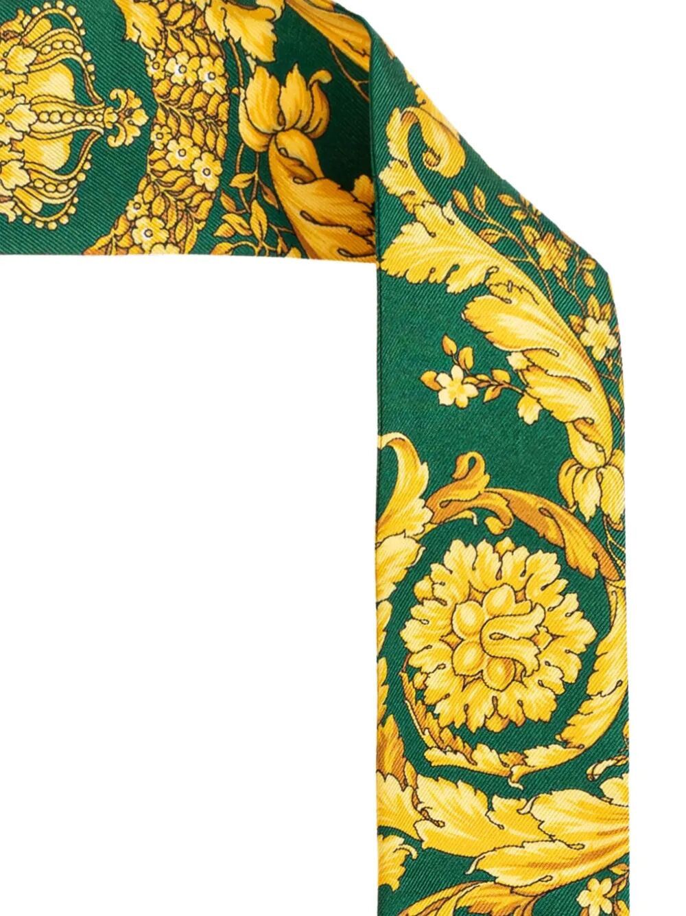 Versace "BANDEAUX 5X86 BAROCCO 92" PRINTED BIO SILK TWILL Size ONE SIZE - 2 Thumbnail