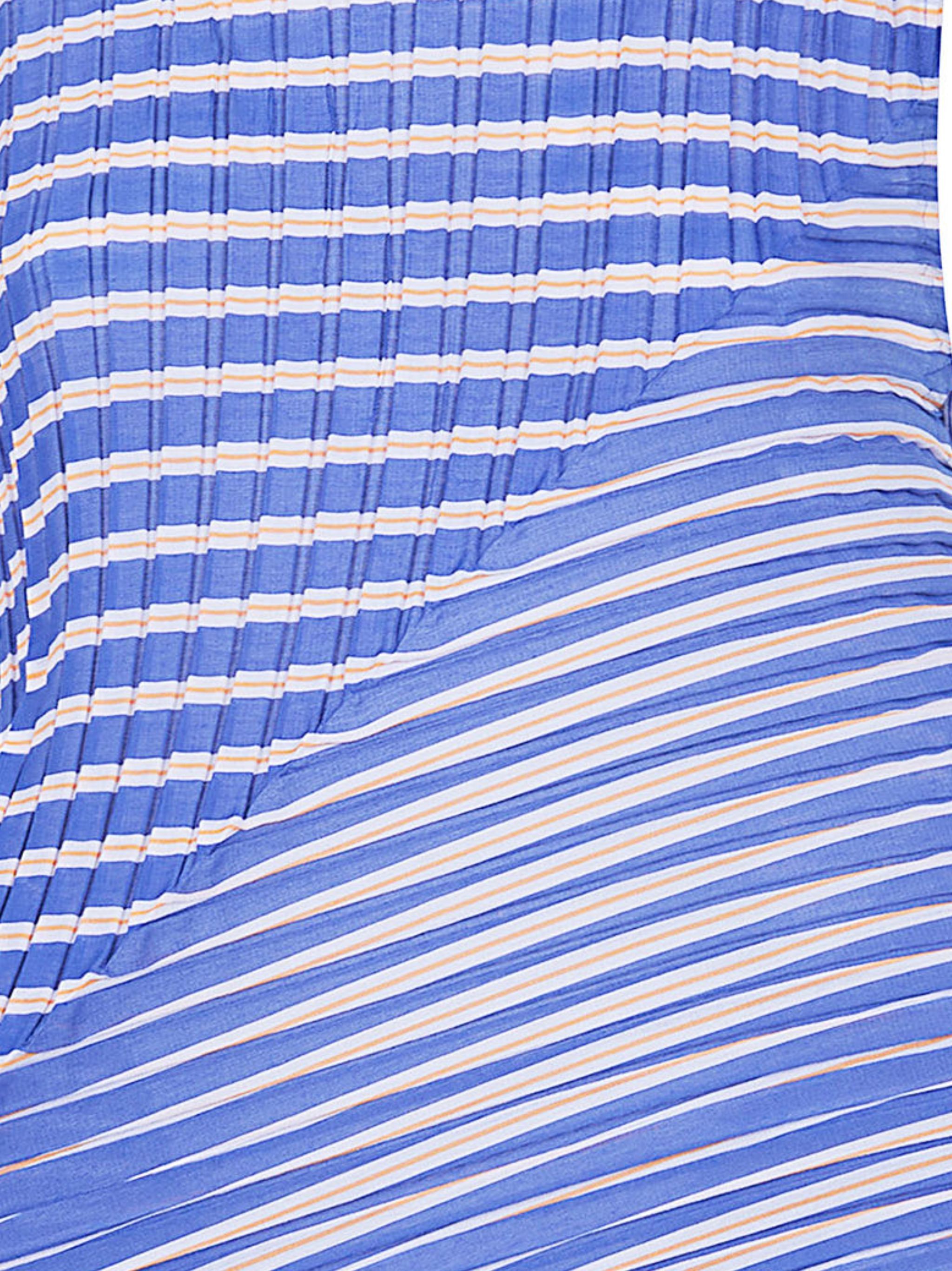 Issey Miyake "GENERIC STRIPES" MACHINE PLEATS DRESS Size M / US 6-8 / IT 42-44 - 3 Thumbnail