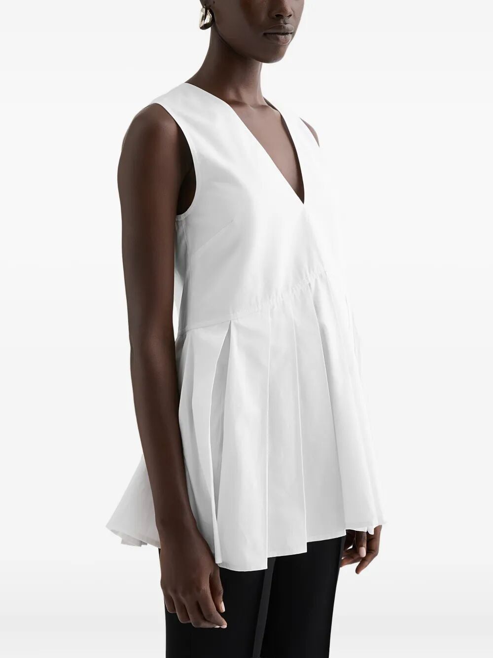 Jil Sander SLEEVESLESS TOP Size S / US 4 / IT 40 - 2 Thumbnail