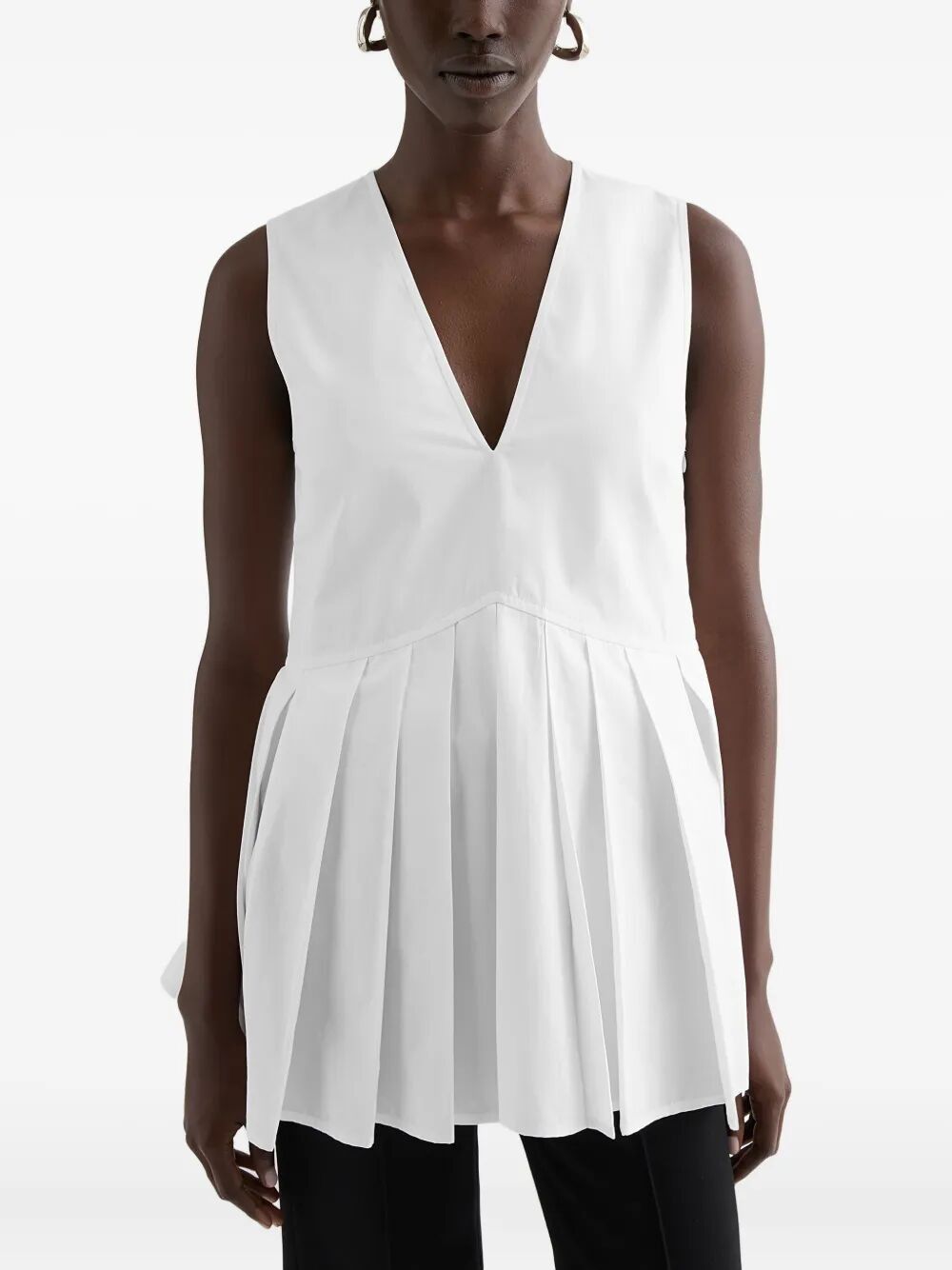 Jil Sander SLEEVESLESS TOP Size S / US 4 / IT 40 - 3 Thumbnail