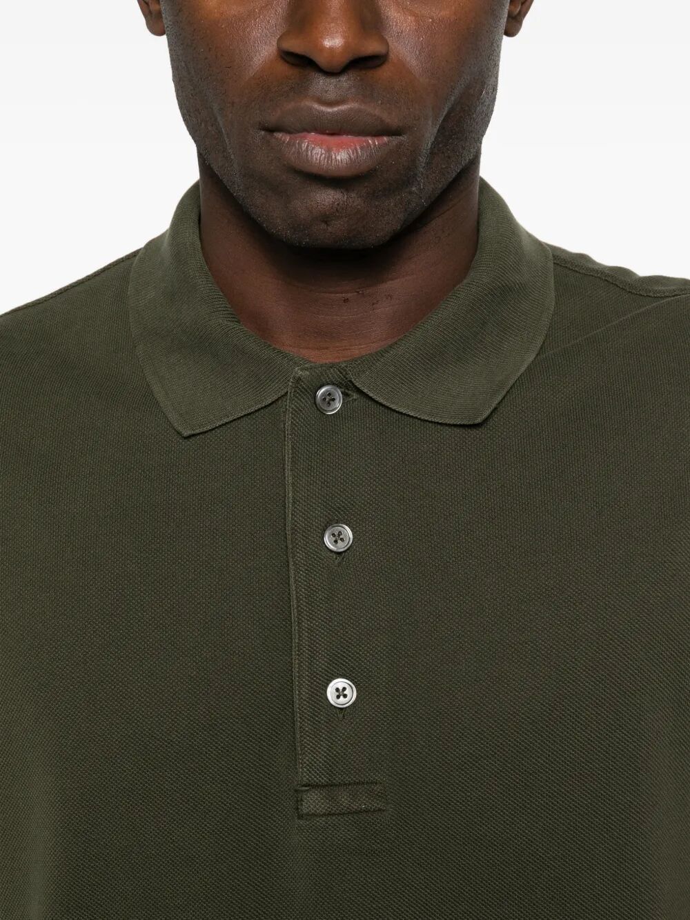 Tom Ford LYOCELL PIQUET SHORT SLEEVES POLO SHIRT Size US XL / EU 56 / 4 - 2 Thumbnail