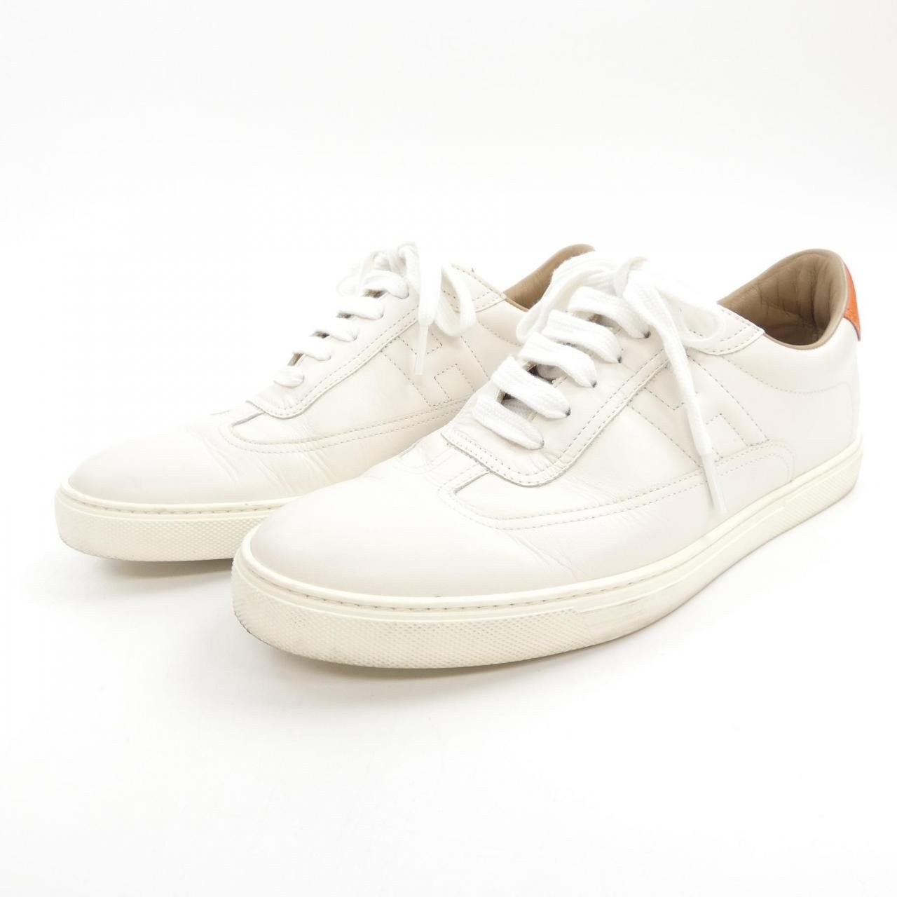 Hermes Hermes Hermes 102190Z Calf Sneakers Leather Shoes DUTY FREE for USA Size ONE SIZE - 3 Thumbnail