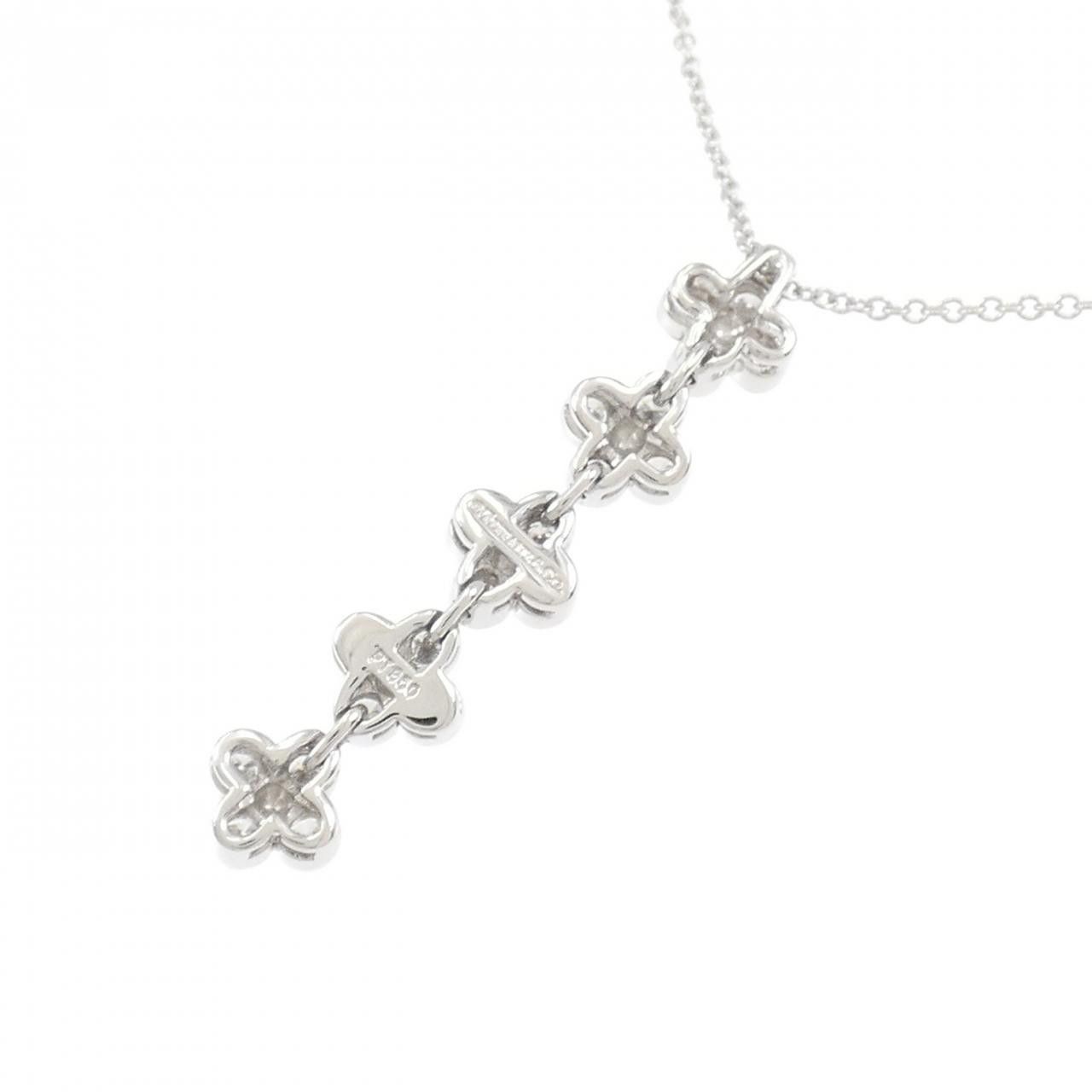Tiffany & Co. Tiffany & Co. Tiffany Lace Drop Platinum Diamond Necklace Metal Necklace DUTY FREE for USA Size ONE SIZE - 4 Thumbnail