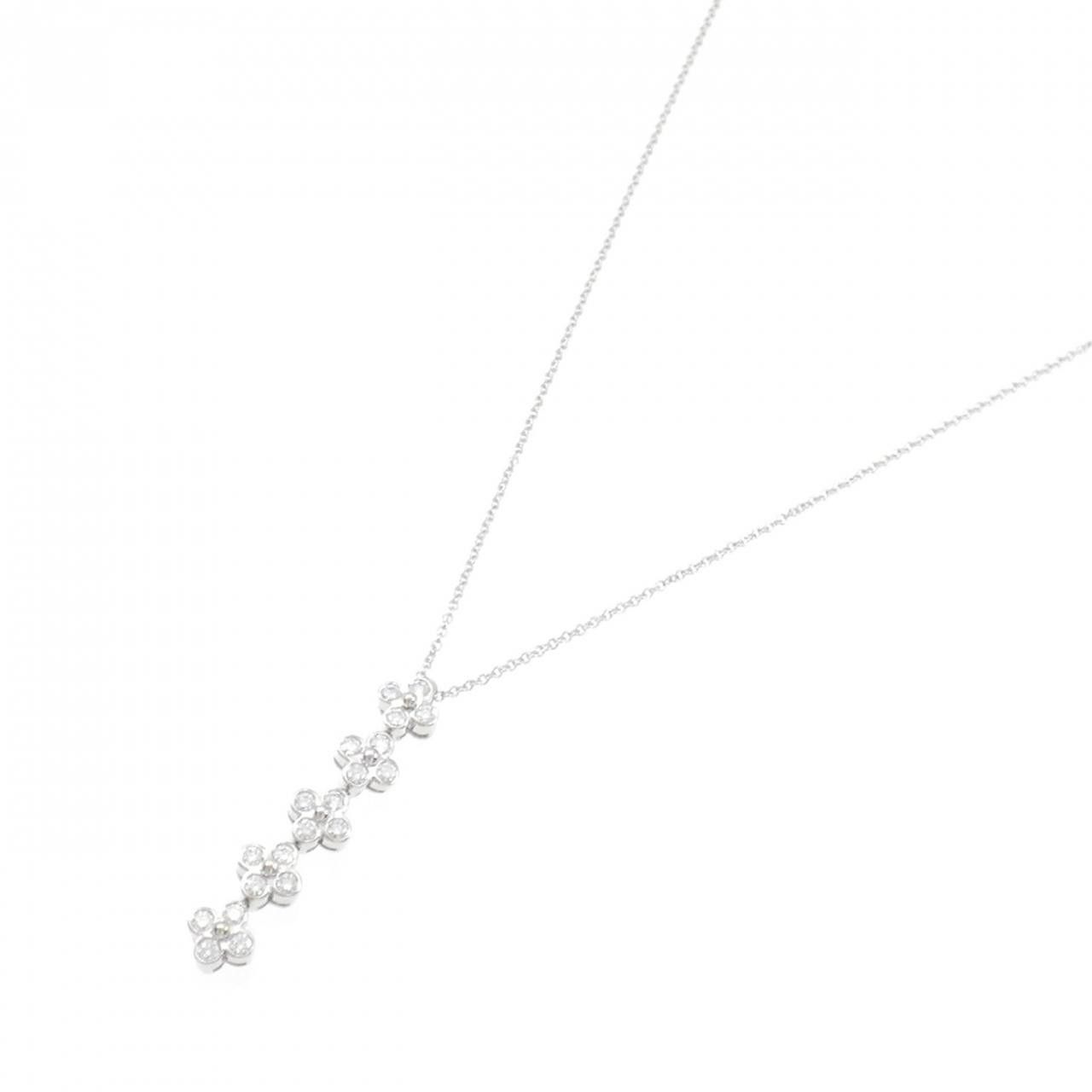 Tiffany & Co. Tiffany & Co. Tiffany Lace Drop Platinum Diamond Necklace Metal Necklace DUTY FREE for USA Size ONE SIZE - 2 Thumbnail