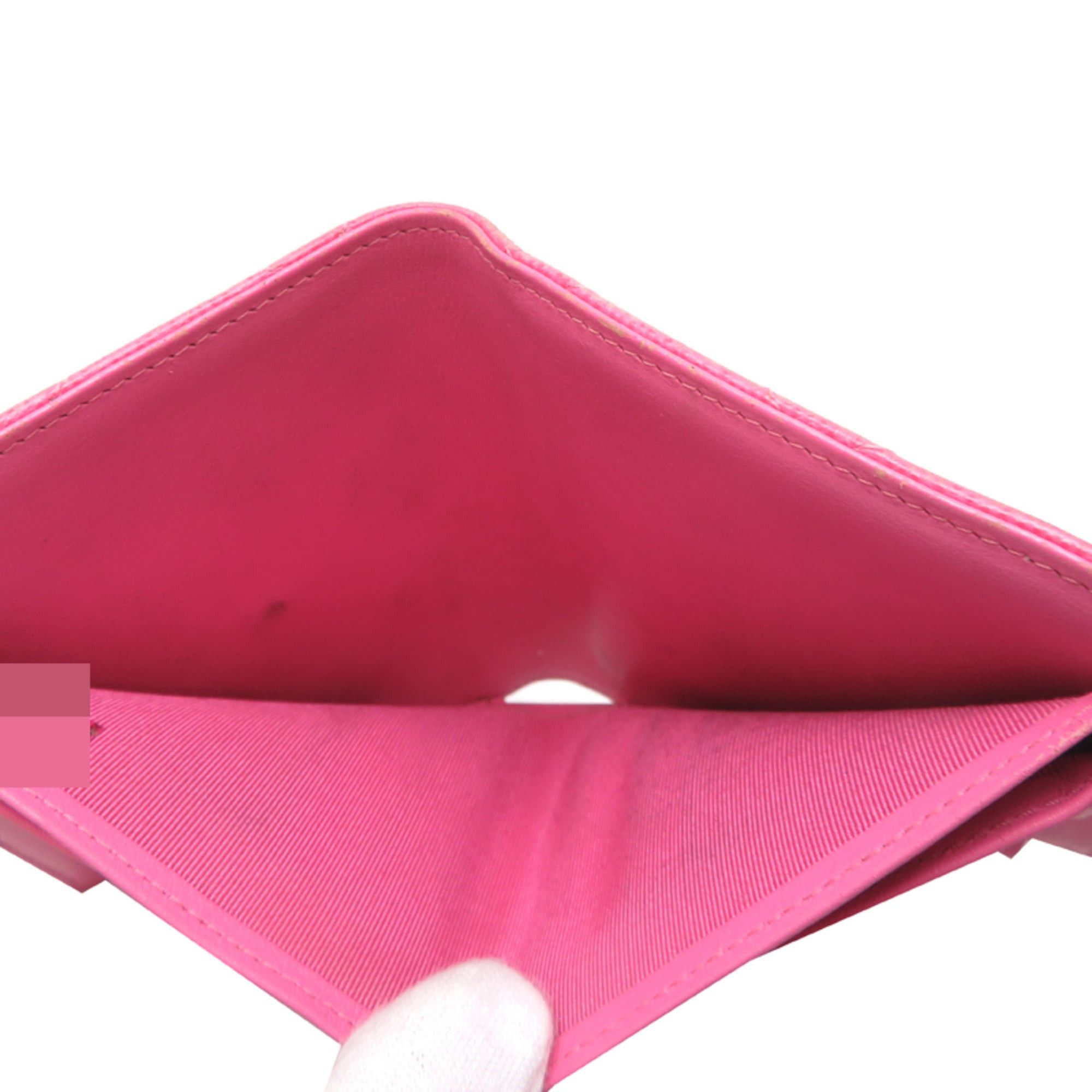 Chanel Chanel Classic Small Flap Wallet, Women's Tri-fold Wallet AP0231, Caviar Leather, Pink Size ONE SIZE - 6 Thumbnail