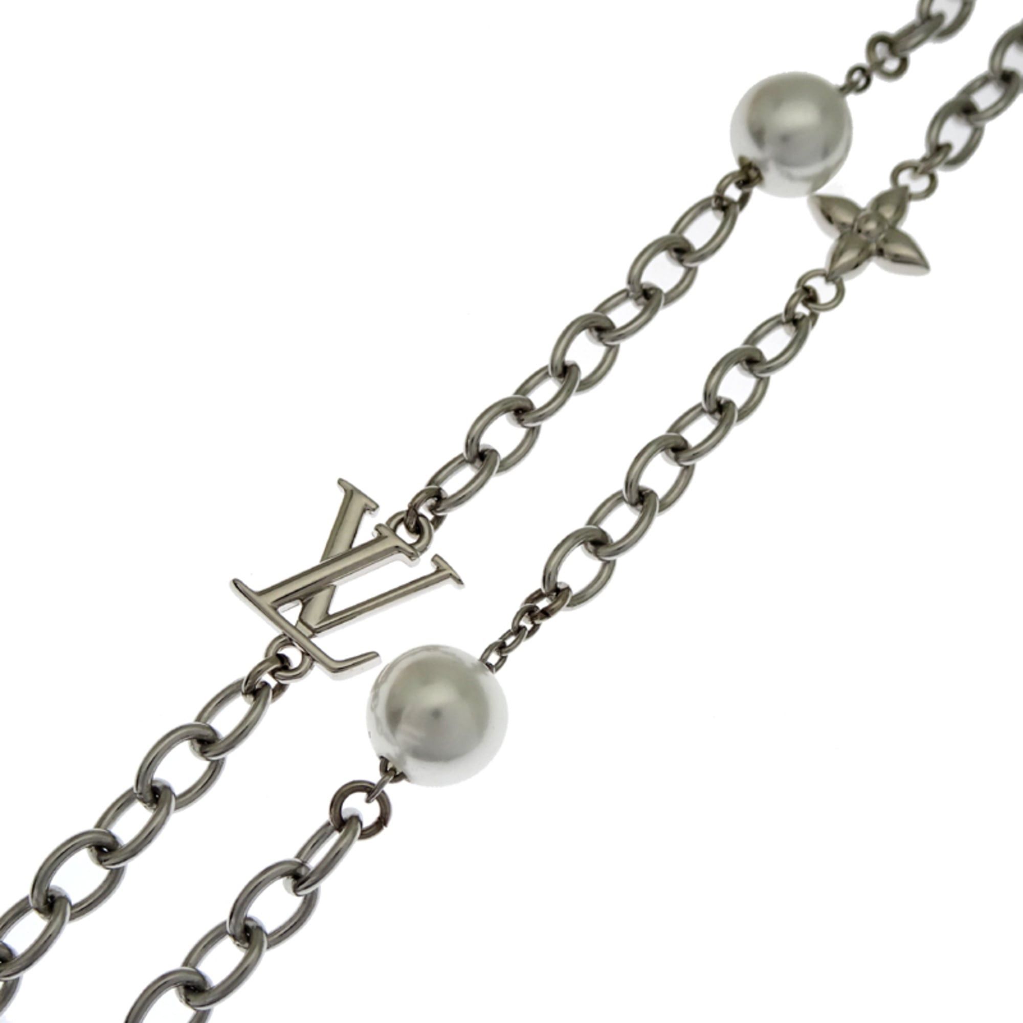 Louis Vuitton Louis Vuitton Midnight Pearl Stackable Bag Charm, Men's Charm M02957, Metal, Black Size ONE SIZE - 6 Thumbnail