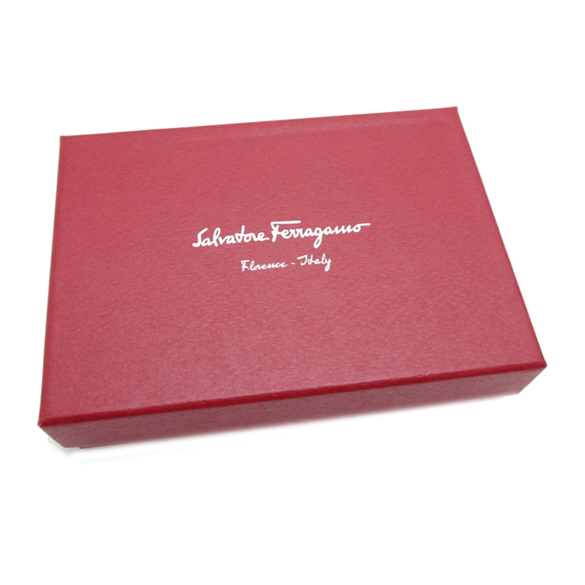 Salvatore Ferragamo Salvatore Ferragamo Gancini 6-Key Case, Women's and Men's, Black Leather, IR22D151 Size ONE SIZE - 9 Thumbnail