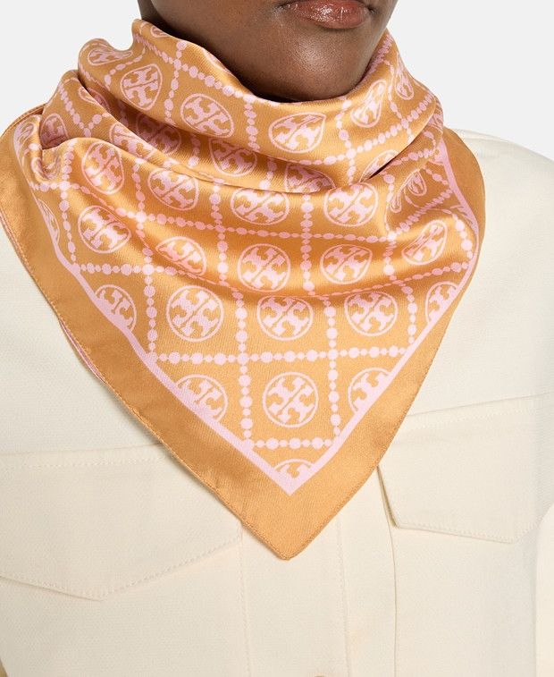 Tory Burch Square scarf Size ONE SIZE - 2 Thumbnail