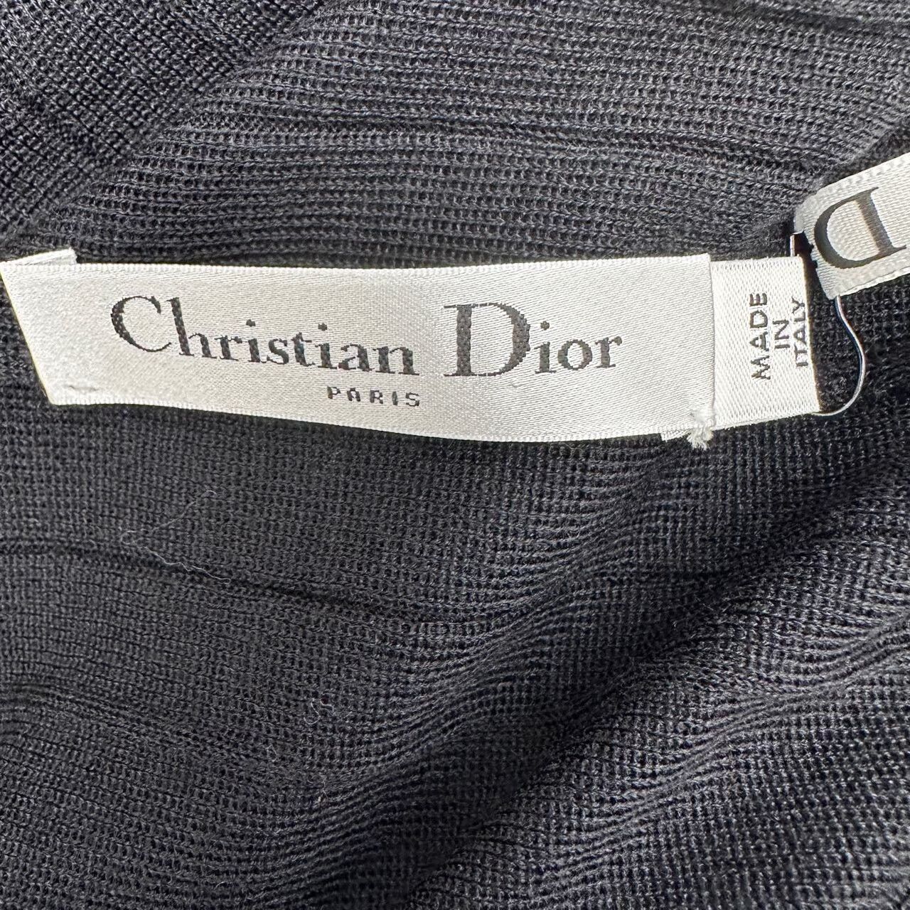 Dior dior deep v sleeveless dress 34 size Size US 34 / EU 50 - 4 Thumbnail