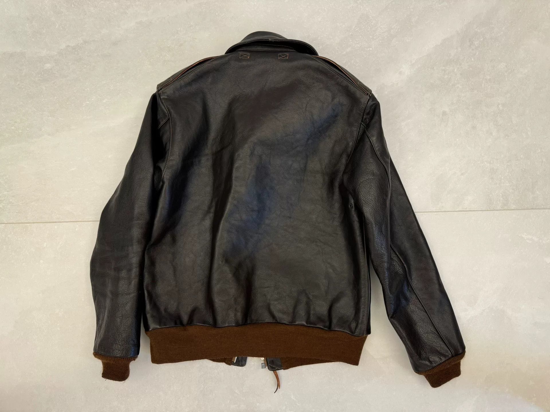 The Real McCoy's the real mccoy a2 leather jacket size 40 Size US M / EU 48-50 / 2 - 2 Thumbnail