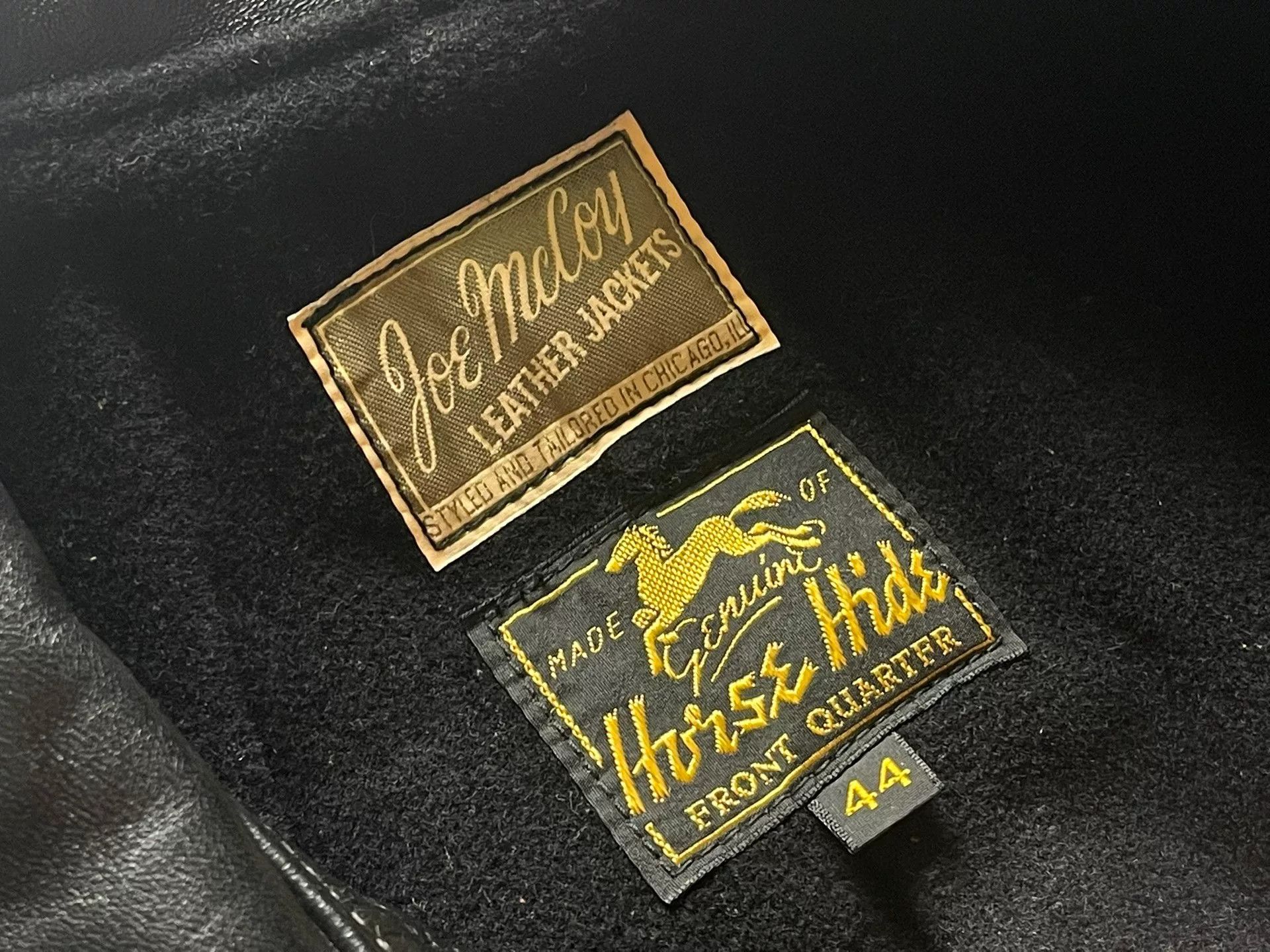 The Real McCoy's joe mccoy black leather car coat Size US L / EU 52-54 / 3 - 3 Thumbnail