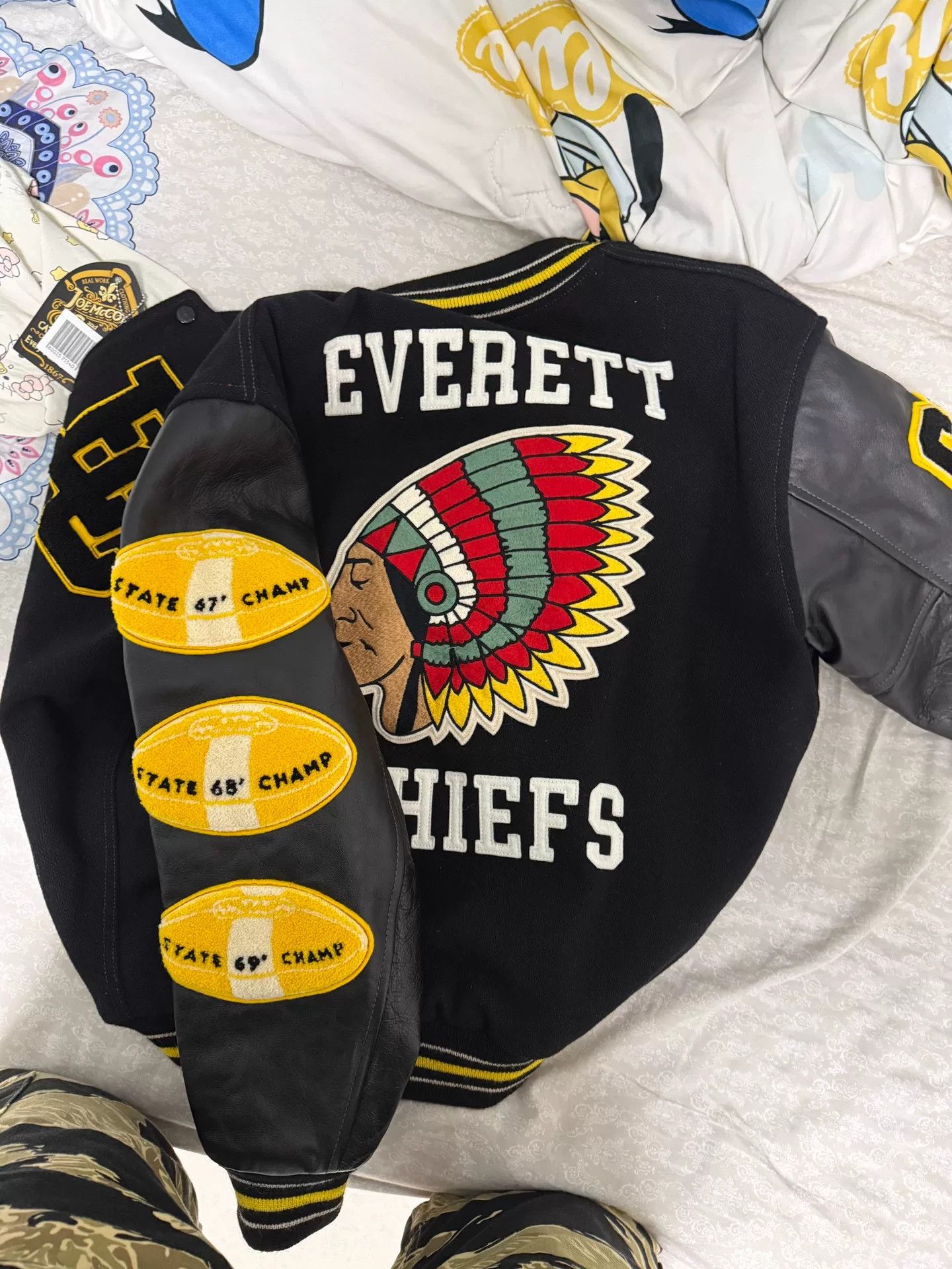The Real McCoy's The Real McCoy Varsity Jacket Size 40 Size US L / EU 52-54 / 3 - 3 Thumbnail