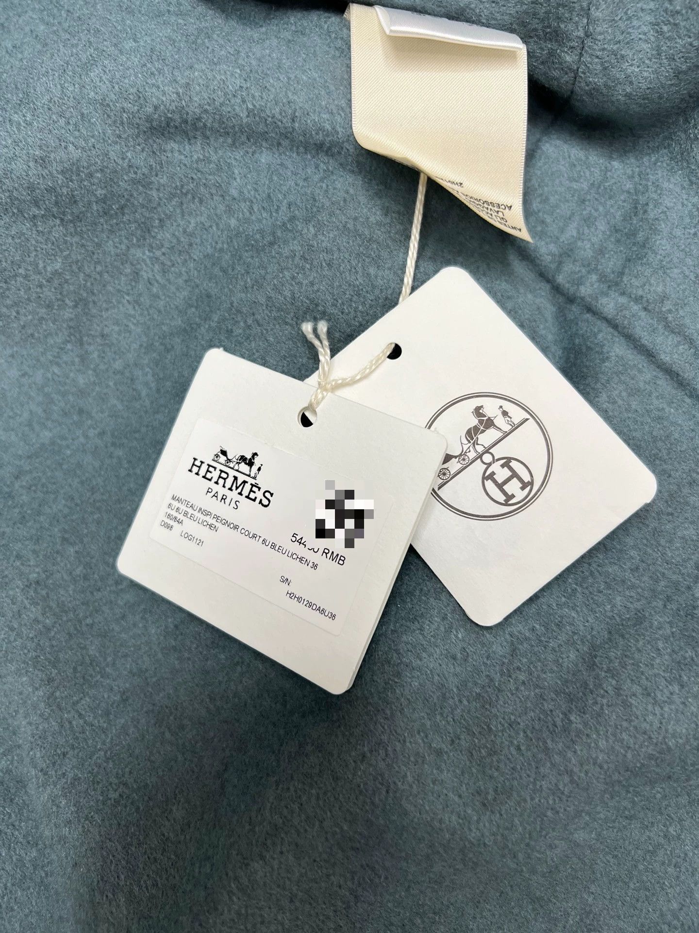 Hermes HERMES Cashmere Coat Outerwear Size US S / EU 44-46 / 1 - 5 Thumbnail