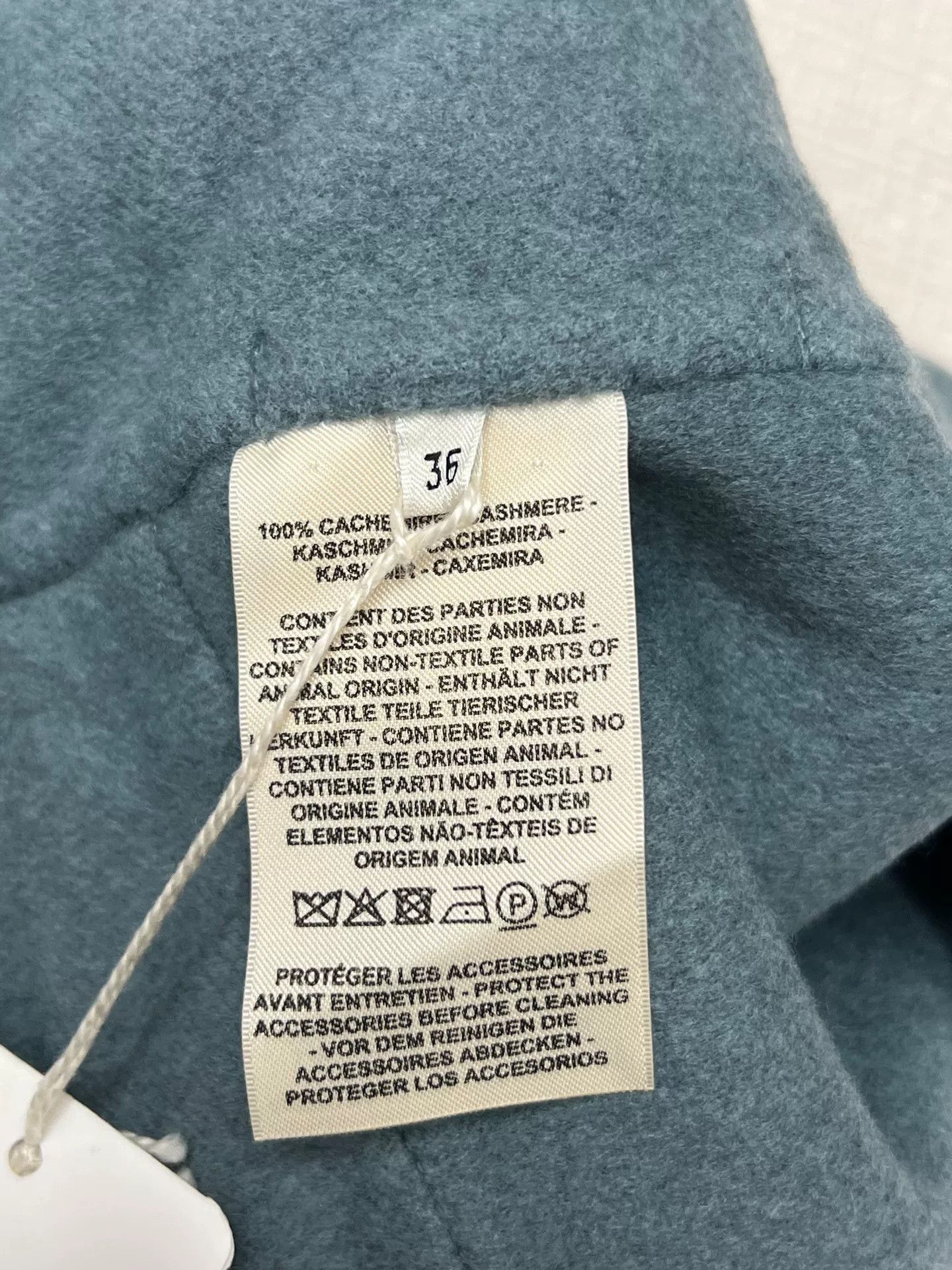 Hermes HERMES Cashmere Coat Outerwear Size US S / EU 44-46 / 1 - 6 Thumbnail
