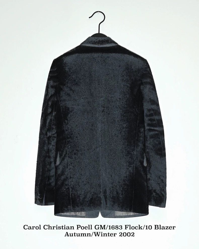 Carol Christian Poell Flocked Jacket